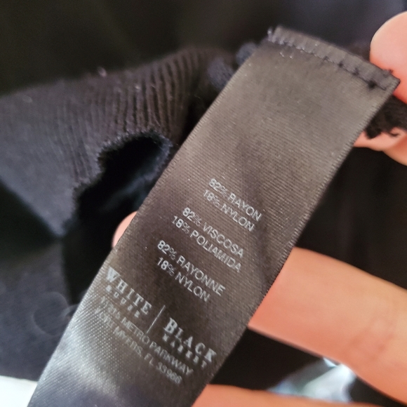 Black blouse with rhinestone horse design - Picture 6 of 6